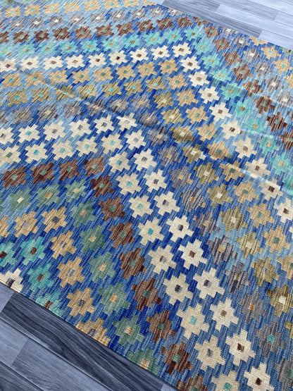 Handmade Flat Weave Kilim Rug ( 250 cm x 165 cm ) SK#1105