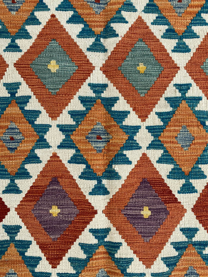 Handmade Afghan Chobi Kilim Rug 272x174 cm KAS#749