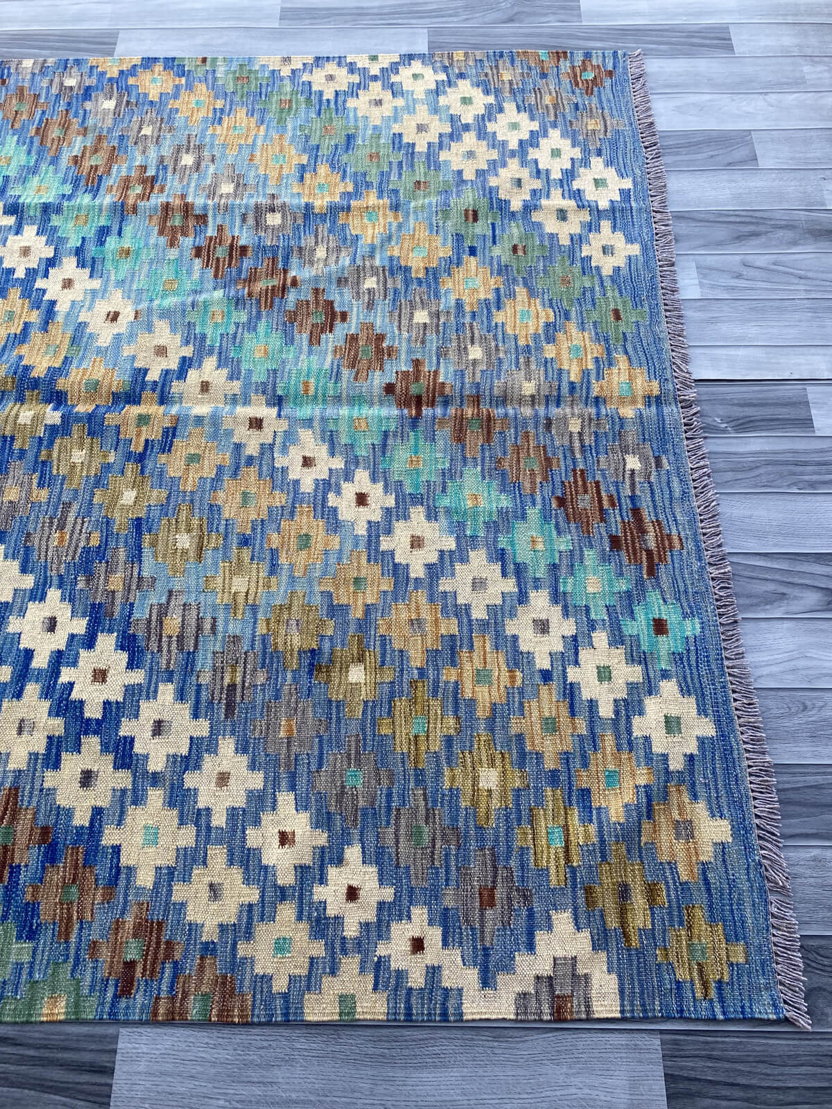 Handmade Flat Weave Kilim Rug ( 250 cm x 165 cm ) SK#1105
