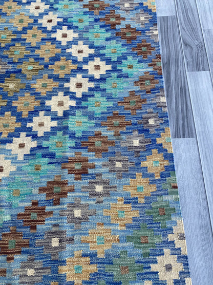 Handmade Flat Weave Kilim Rug ( 250 cm x 165 cm ) SK#1105