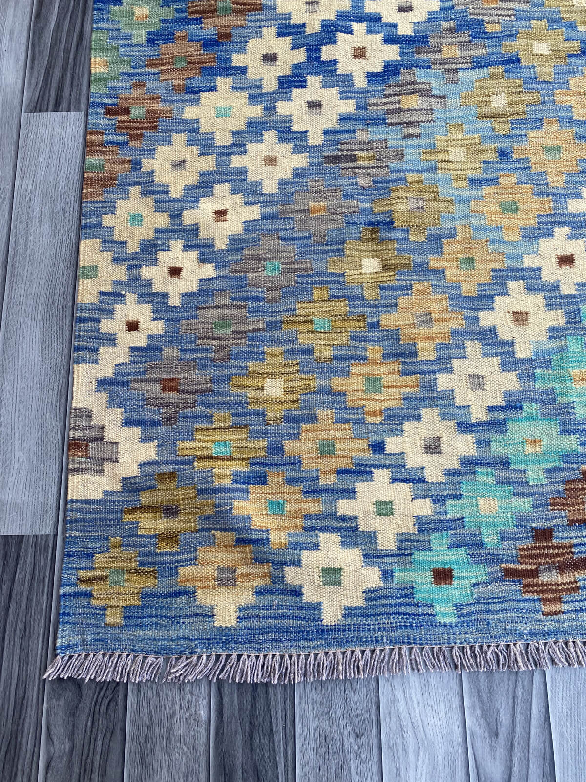 Handmade Flat Weave Kilim Rug ( 250 cm x 165 cm ) SK#1105