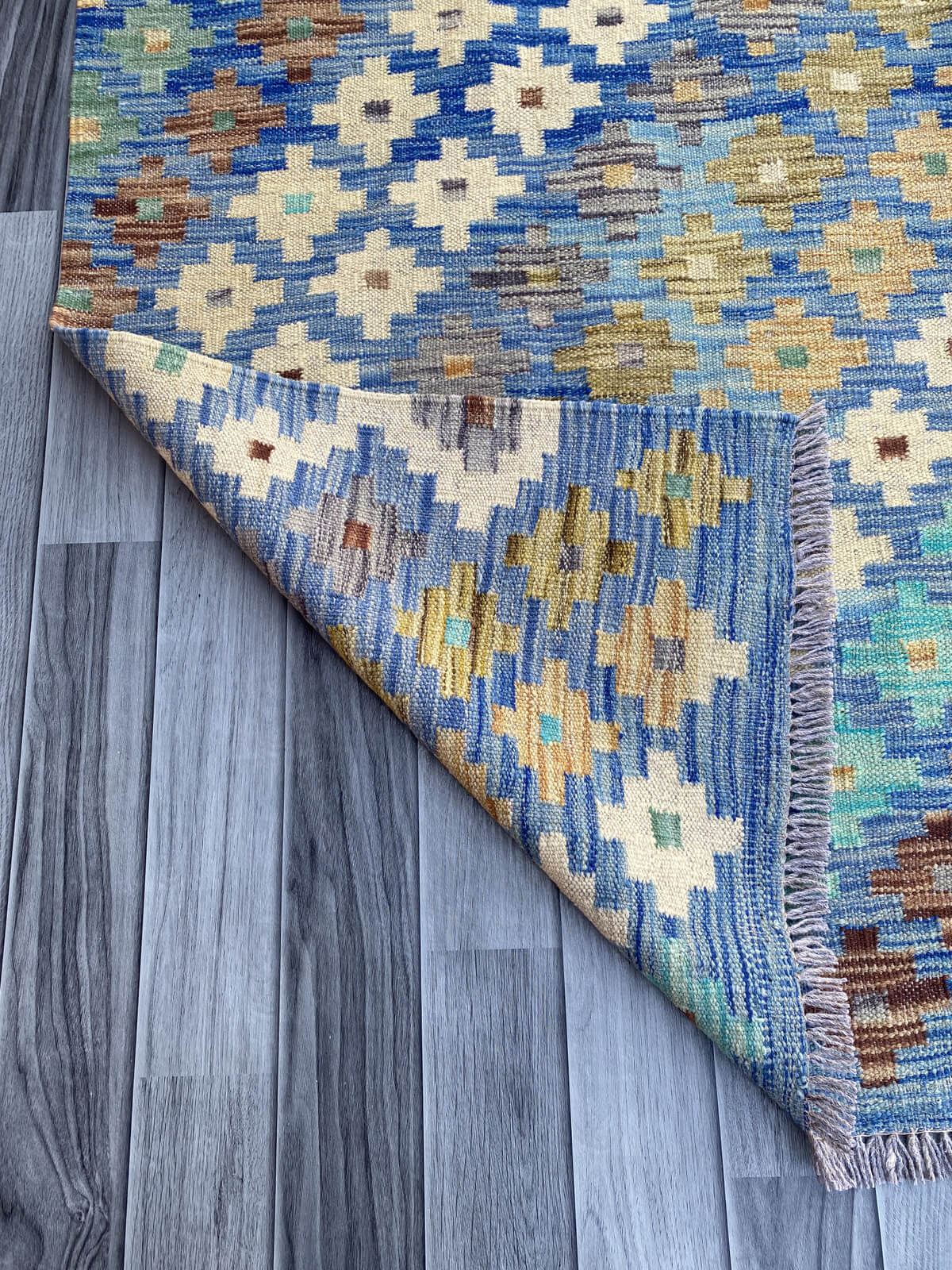 Handmade Flat Weave Kilim Rug  250 cm x 165 cm  SK#1105