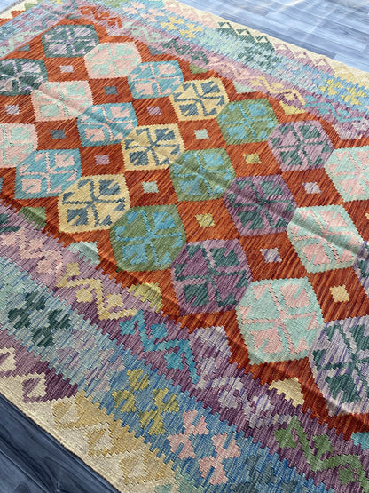 Handmade Flat Weave Kilim Rug ( 287 cm x 216 cm )