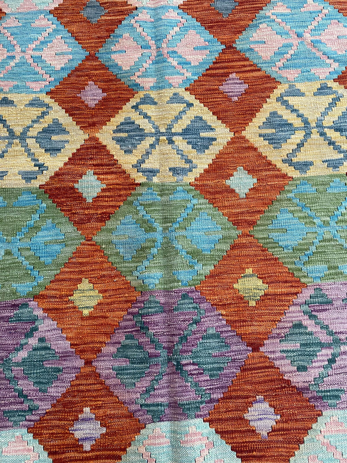 Handmade Flat Weave Kilim Rug 287 cm x 216 cm