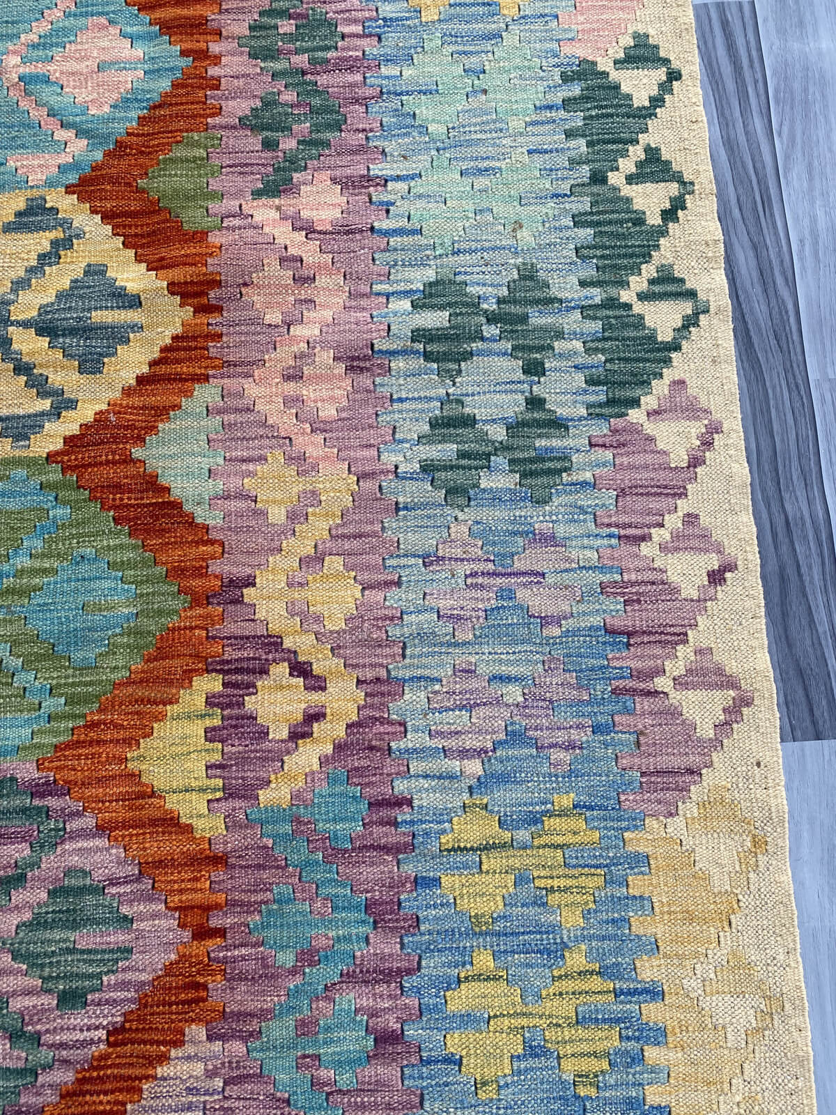 Handmade Flat Weave Kilim Rug 287 cm x 216 cm