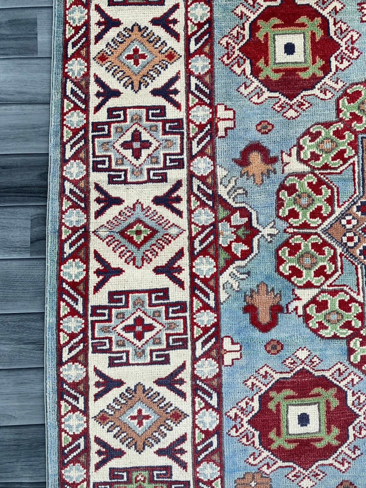 Handmade Traditional Kazak Rug  195 CM x 150 CM ( SS#111)