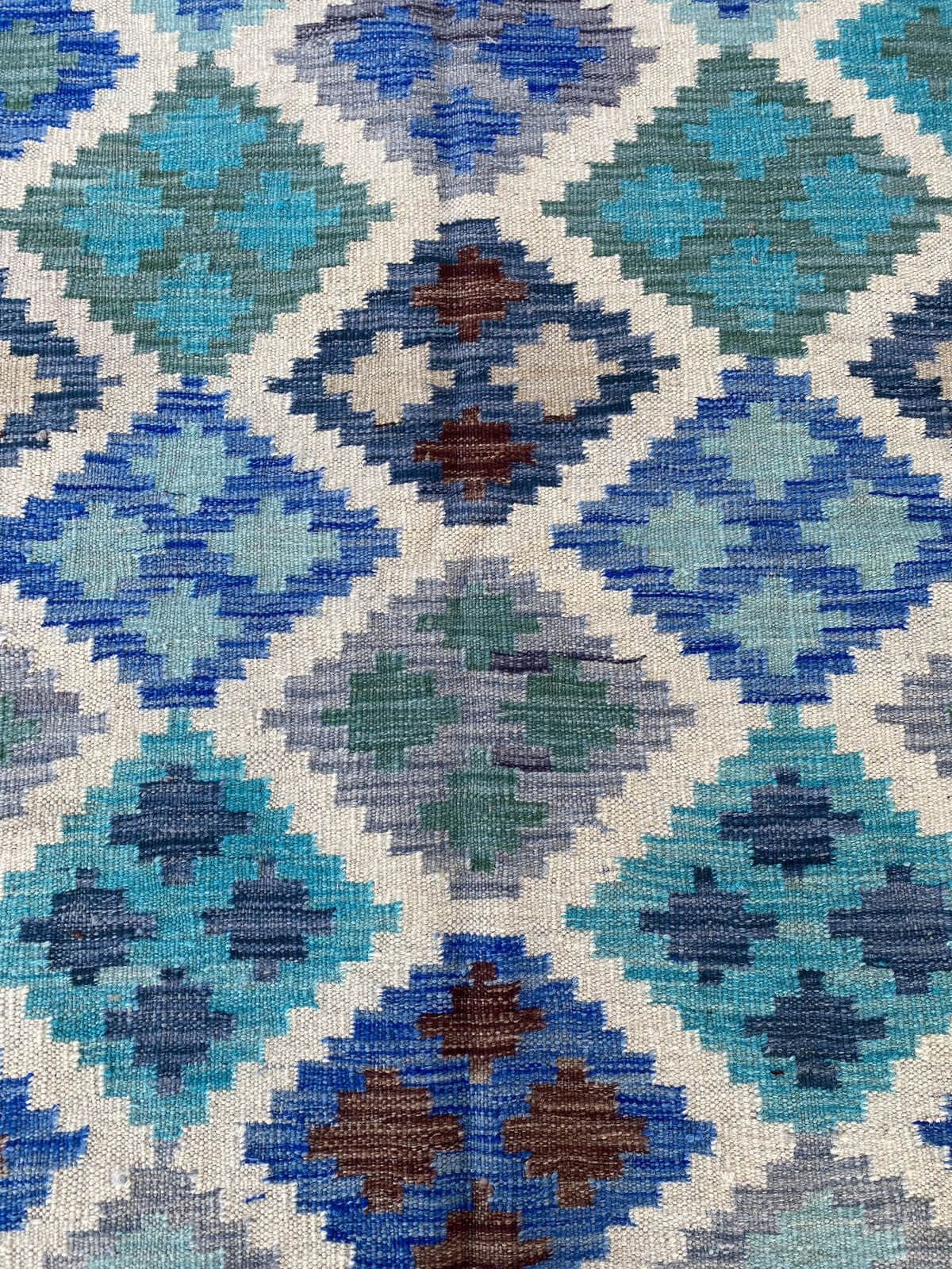 Handmade Flat Weave Kilim Rug ( 243 cm x 165 cm ) SK#1108