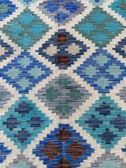 Handmade Flat Weave Kilim Rug ( 243 cm x 165 cm ) SK#1108