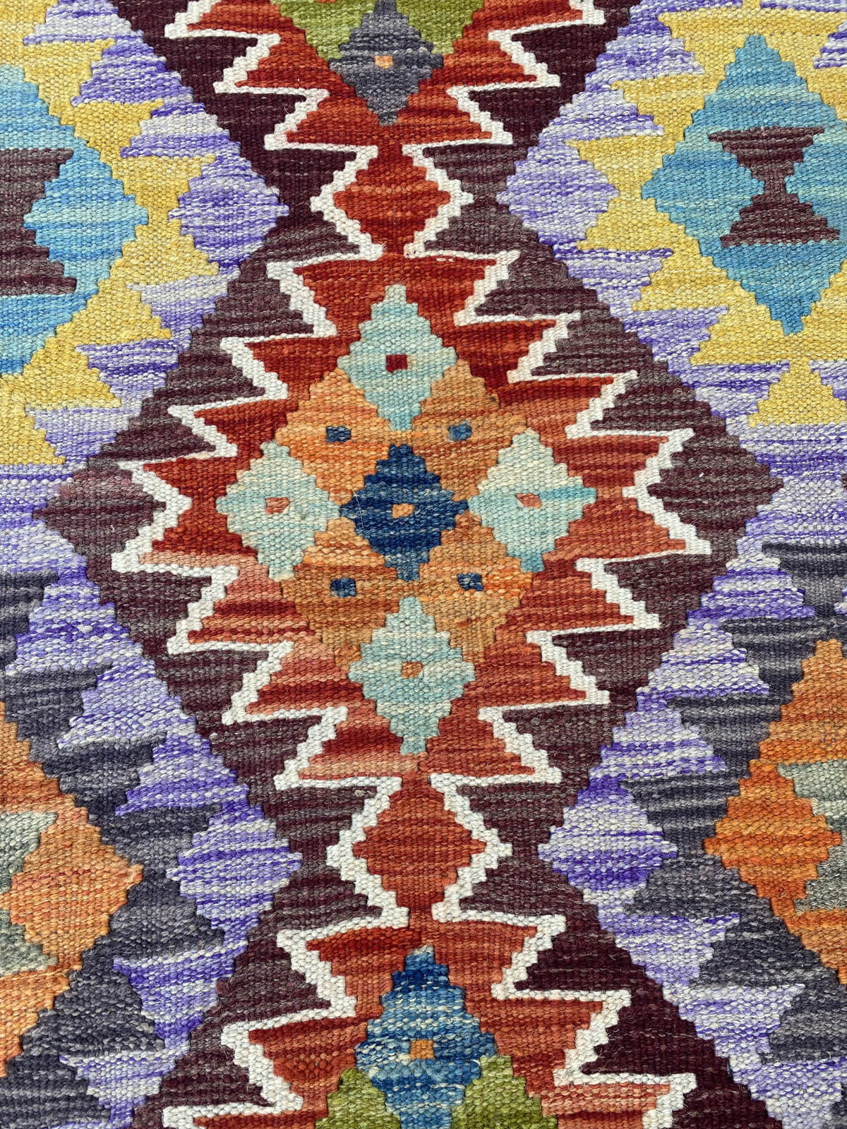 Handmade Flat Weave Kilim Rug ( 300 cm x 212 cm ) SK#1109