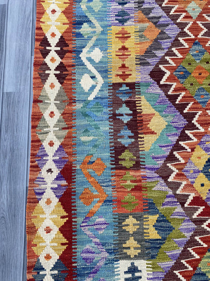 Handmade Flat Weave Kilim Rug ( 300 cm x 212 cm ) SK#1109