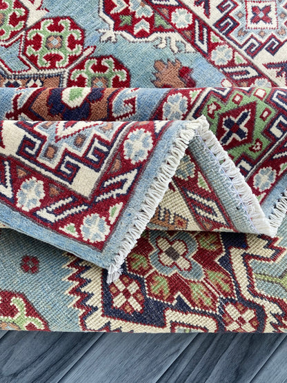 Handmade Traditional Kazak Rug  195 CM x 150 CM ( SS#111)