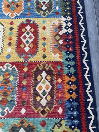 Handmade Flat Weave Kilim Rug ( 338 cm x 201 cm ) SK#1110