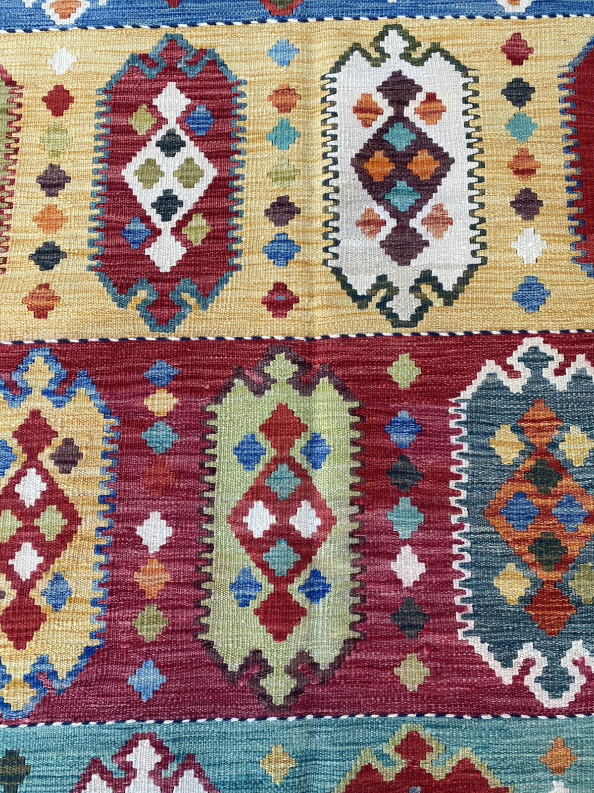 Handmade Flat Weave Kilim Rug ( 338 cm x 201 cm ) SK#1110