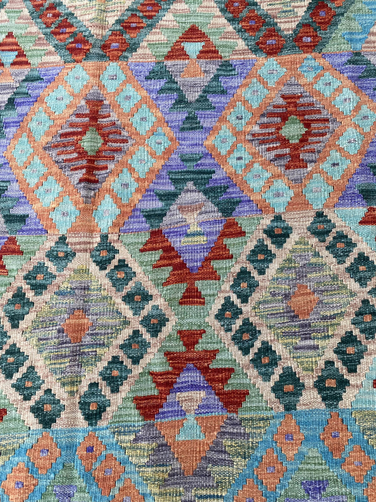 Handmade Flat Weave Kilim Rug ( 297 cm x 206 cm ) SK#1111