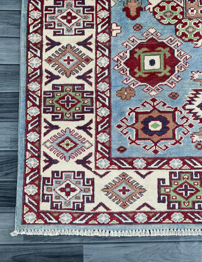 Handmade Traditional Kazak Rug  195 CM x 150 CM ( SS#111)