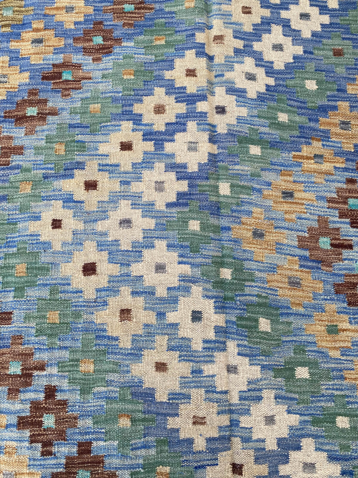 Handmade Flat Weave Kilim Rug ( 238 cm x 167 cm ) SK#1113