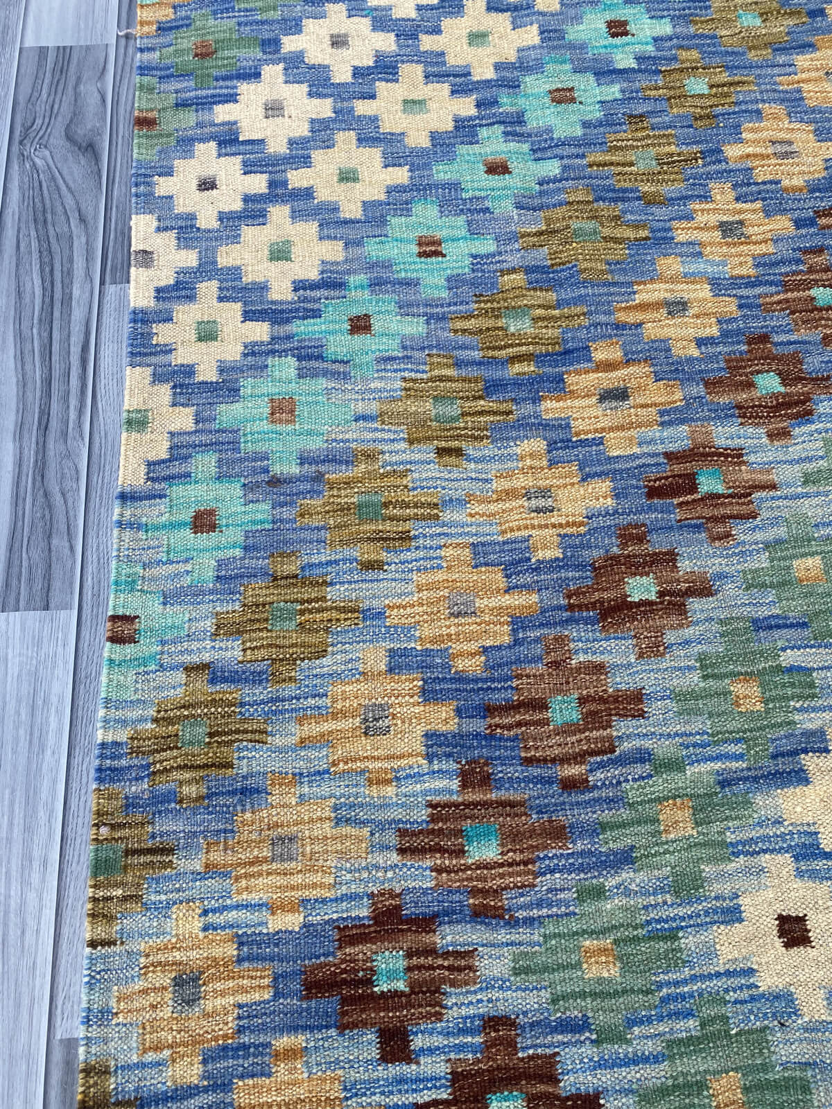 Handmade Flat Weave Kilim Rug ( 238 cm x 167 cm ) SK#1113