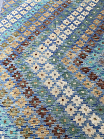 Handmade Flat Weave Kilim Rug ( 238 cm x 167 cm ) SK#1113