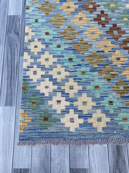 Handmade Flat Weave Kilim Rug ( 238 cm x 167 cm ) SK#1113