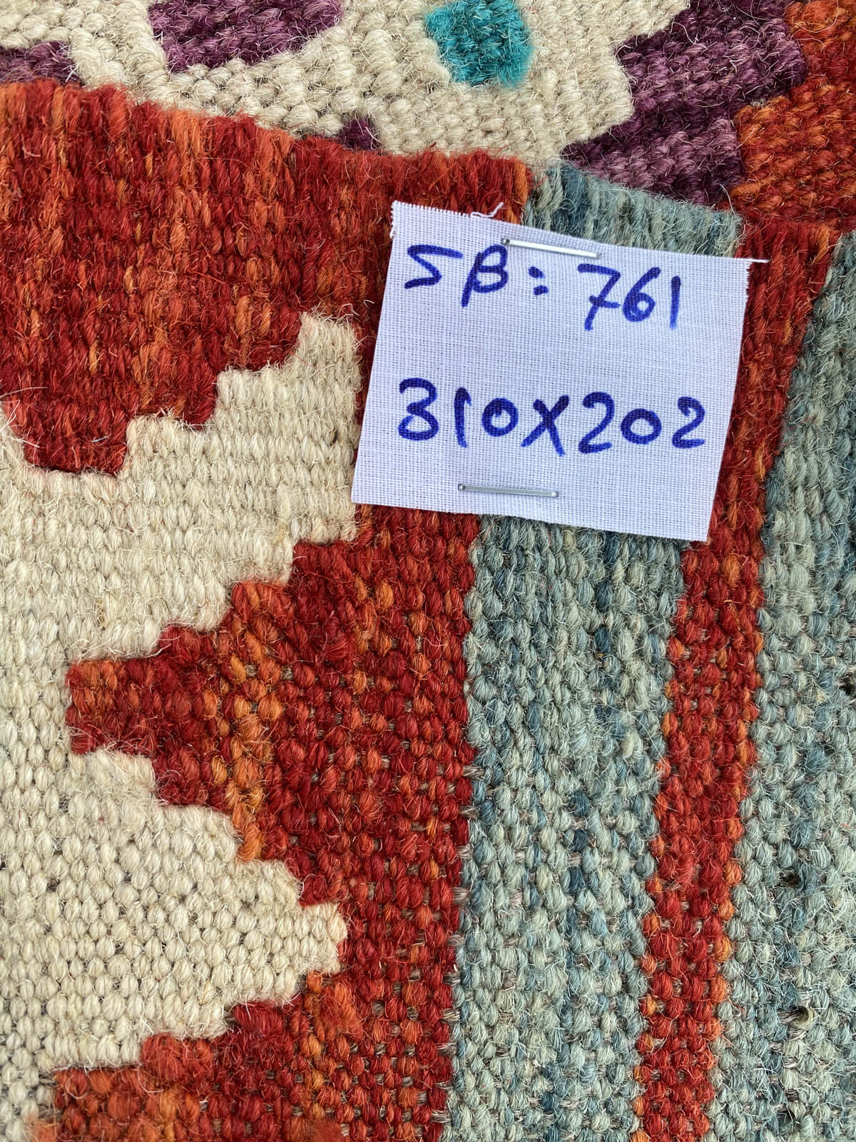 Handmade Afghan Chobi Kilim Rug 310x202 cm KAS#761
