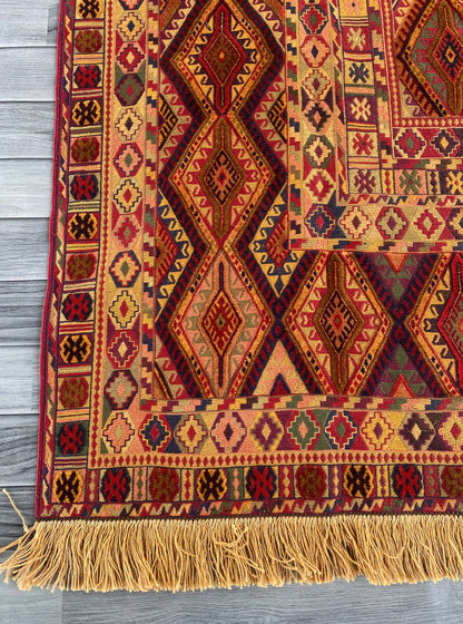 Handmade Fine Quality Meshwani Rug 225 CM x 175 CM ( SS#107)