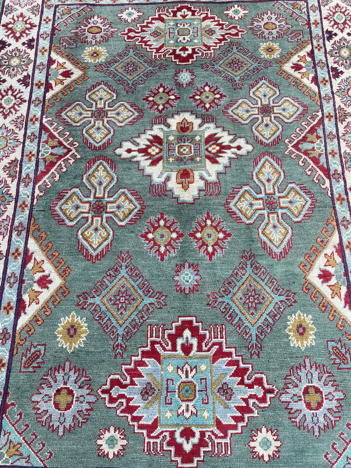 Handmade Traditional Kazak Rug  205 CM x 145 CM ( SS#112)