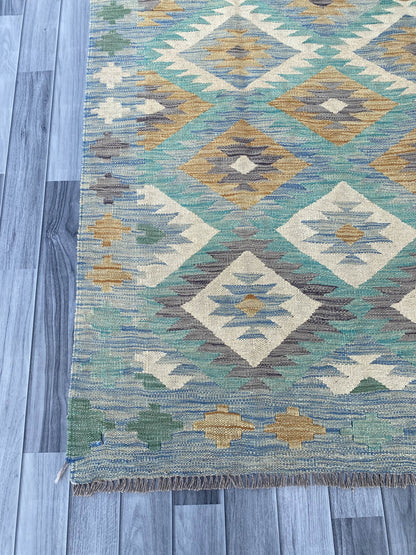 Handmade Flat Weave Kilim Rug  244 cm x 168 cm  SK#1115