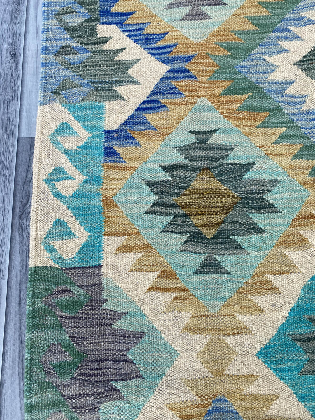 Handmade Flat Weave Kilim Rug ( 249 cm x 173 cm ) SK#1116