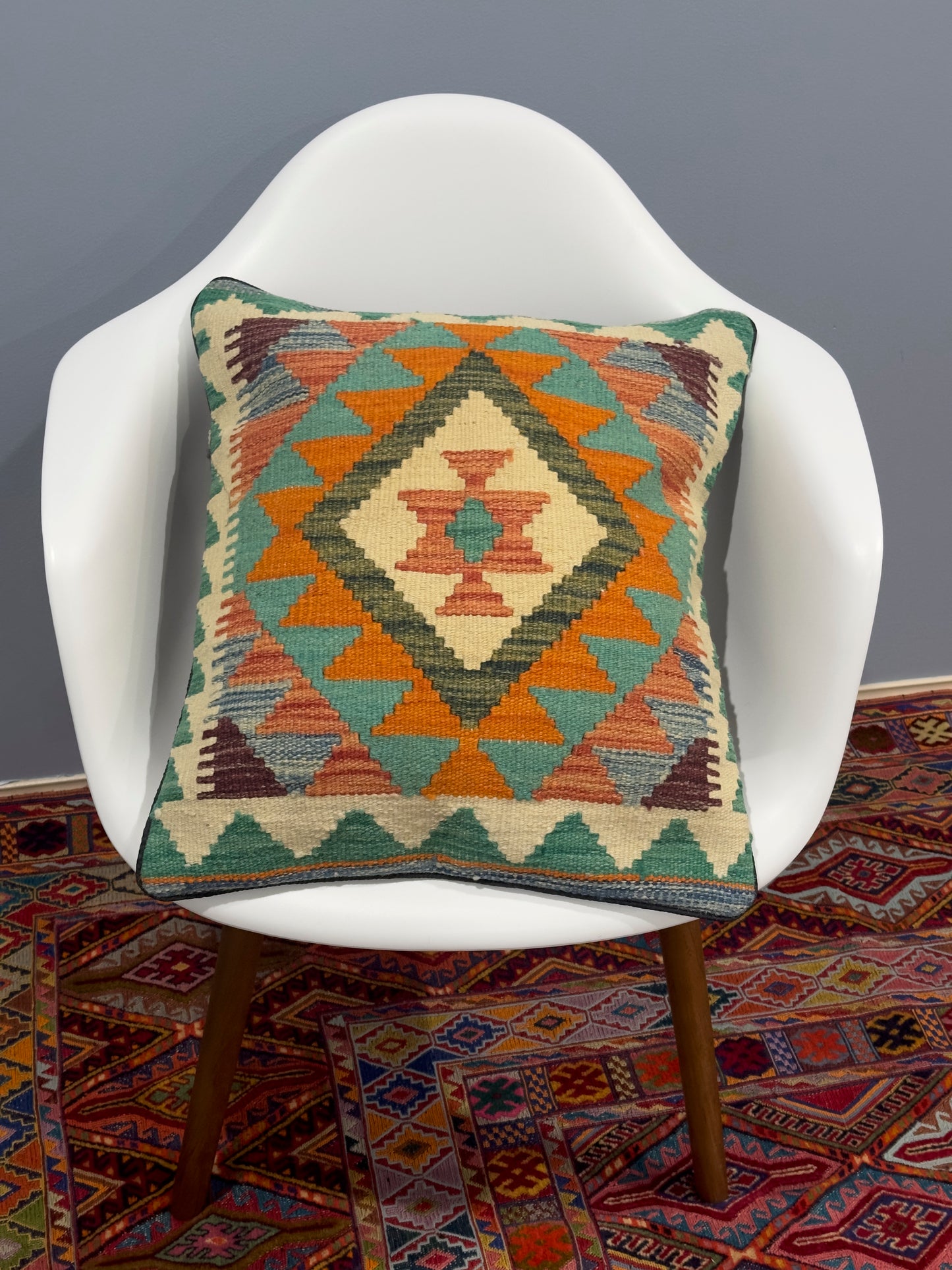 Chobi Kilim Cushion Cover | 45 CM x 45 CM AF#25