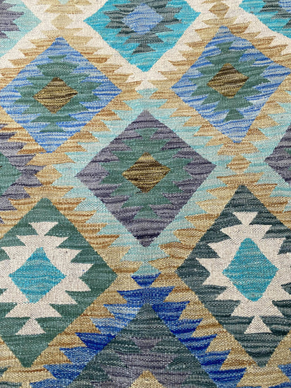 Handmade Flat Weave Kilim Rug ( 249 cm x 173 cm ) SK#1116