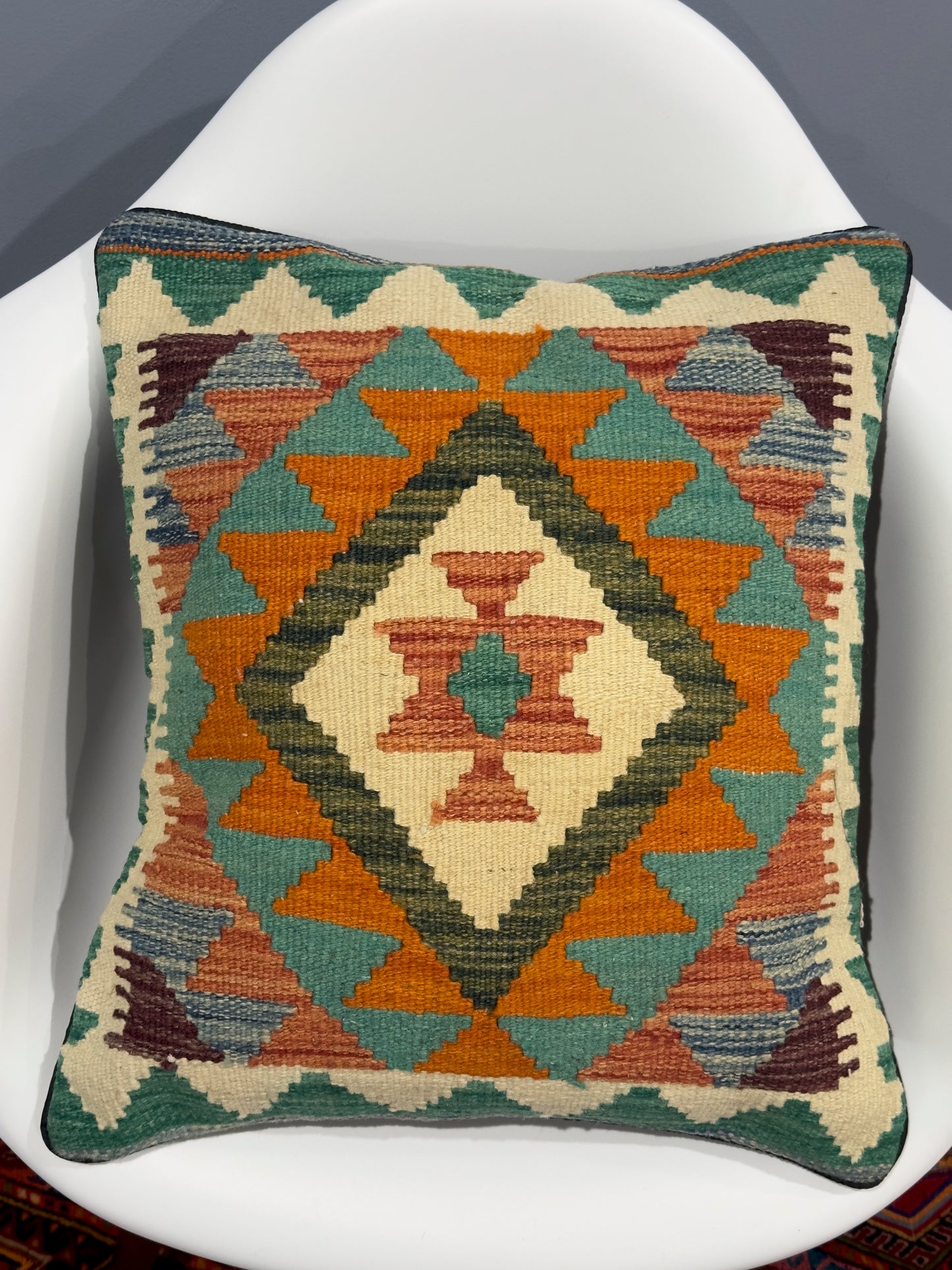 Chobi Kilim Cushion Cover | 45 CM x 45 CM AF#25