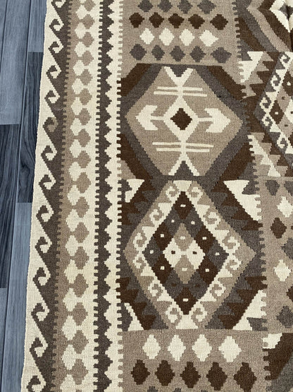 Handmade Afghan Chobi Kilim Rug 294x198 cm KAS#765