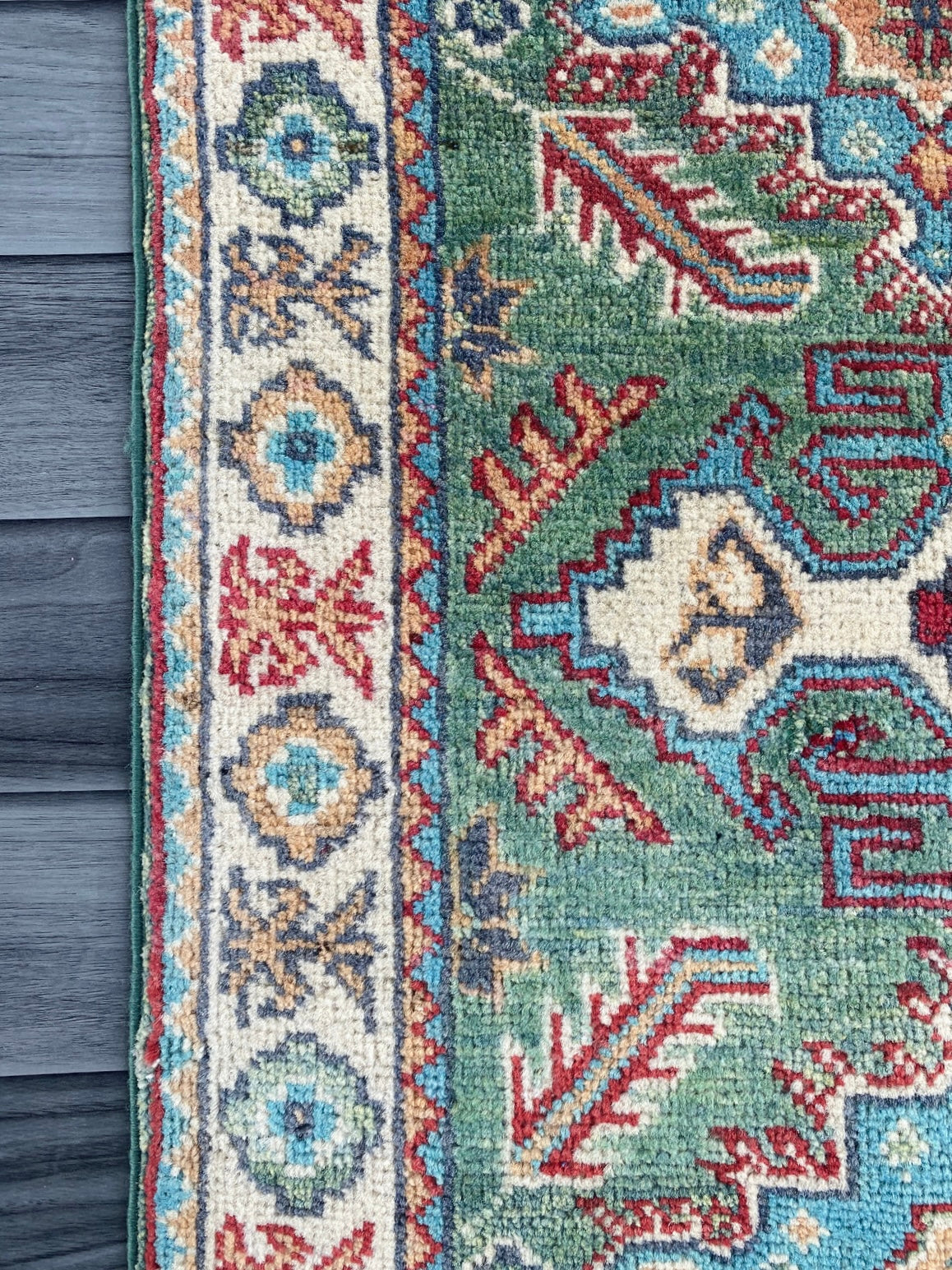 Handmade Traditional Kazak Rug  82  CM x 58 CM ( SS#115)