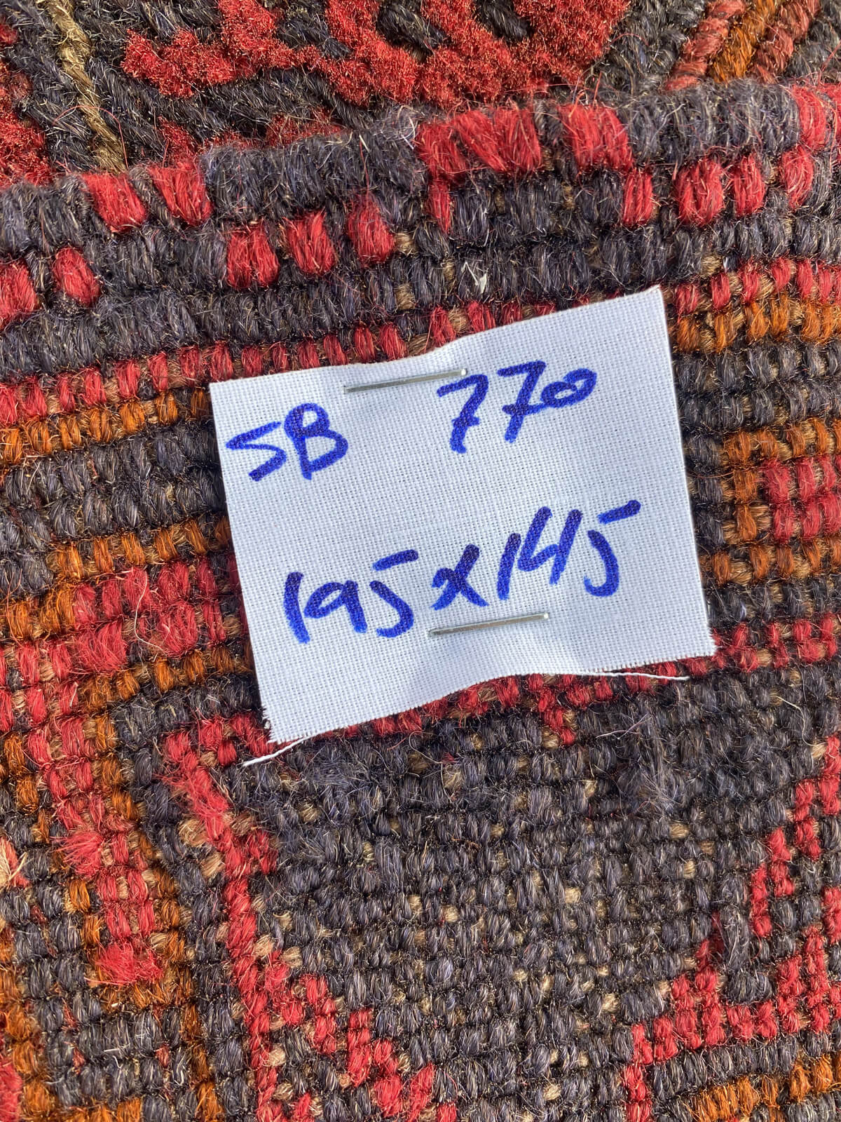 Handmade Afghan Tribal Meshwani Rug 195x145 cm KAS#770