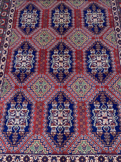 Handmade Traditional Wool Rug 195 cm x 150 cm SK#1129
