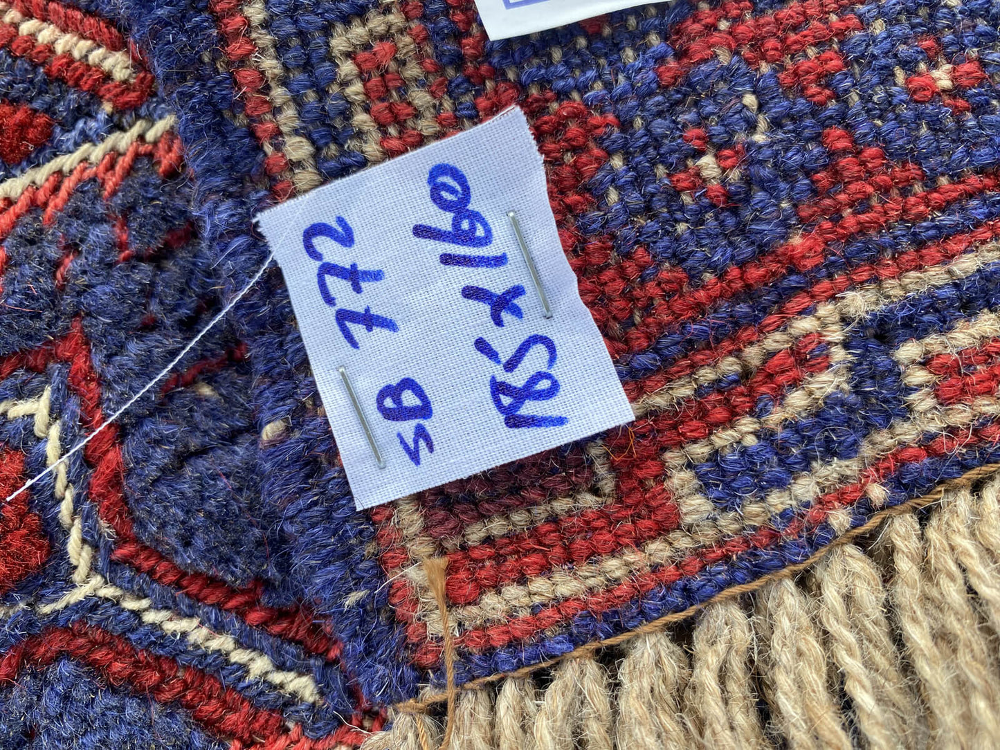 Handmade Afghan Tribal Meshwani Rug 185x160 cm KAS#772