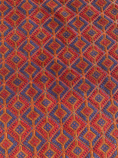 Handmade Afghan Tribal Meshwani Rug 195x155 cm KAS#774