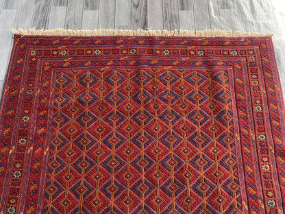 Handmade Afghan Tribal Meshwani Rug 204x152 cm KAS#775