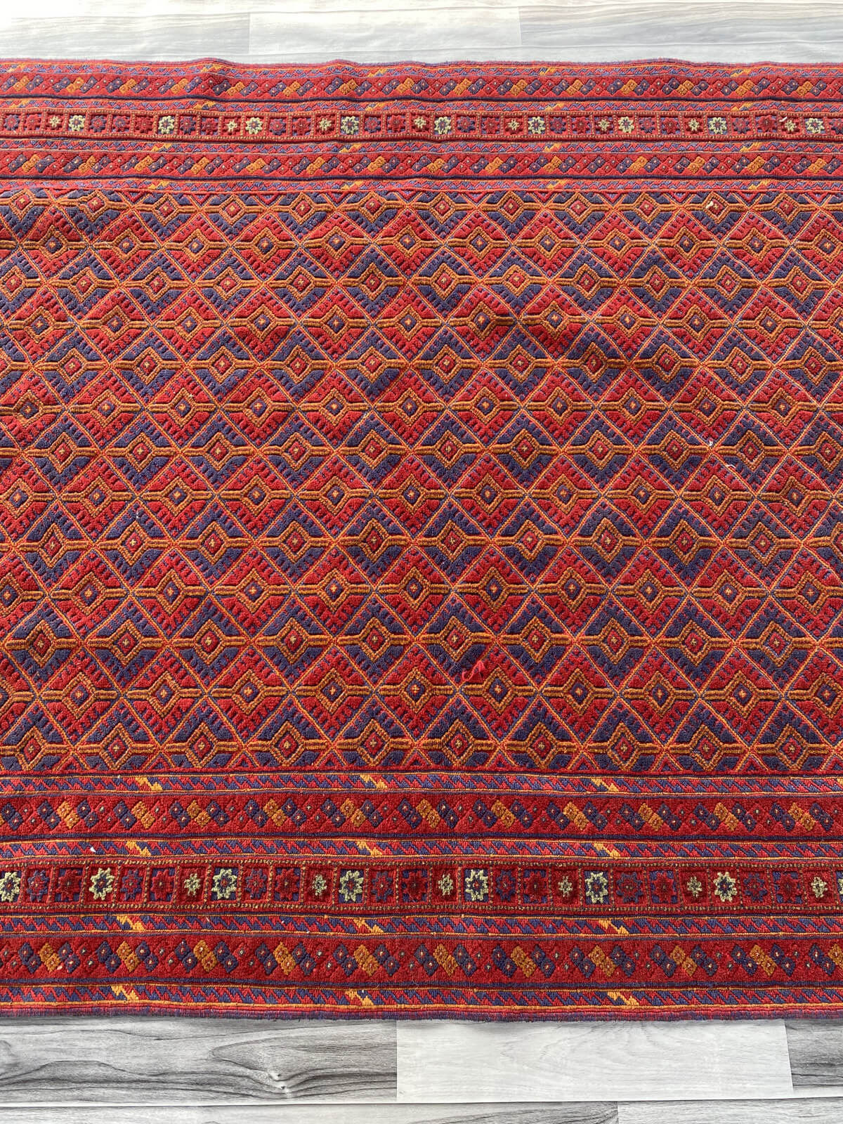 Handmade Afghan Tribal Meshwani Rug 204x152 cm KAS#775
