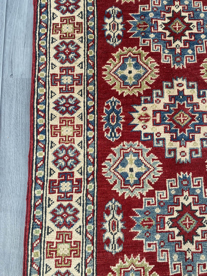 Handmade Traditional Kazak Runner Rug  288 cm x 80 cm   SK#1123