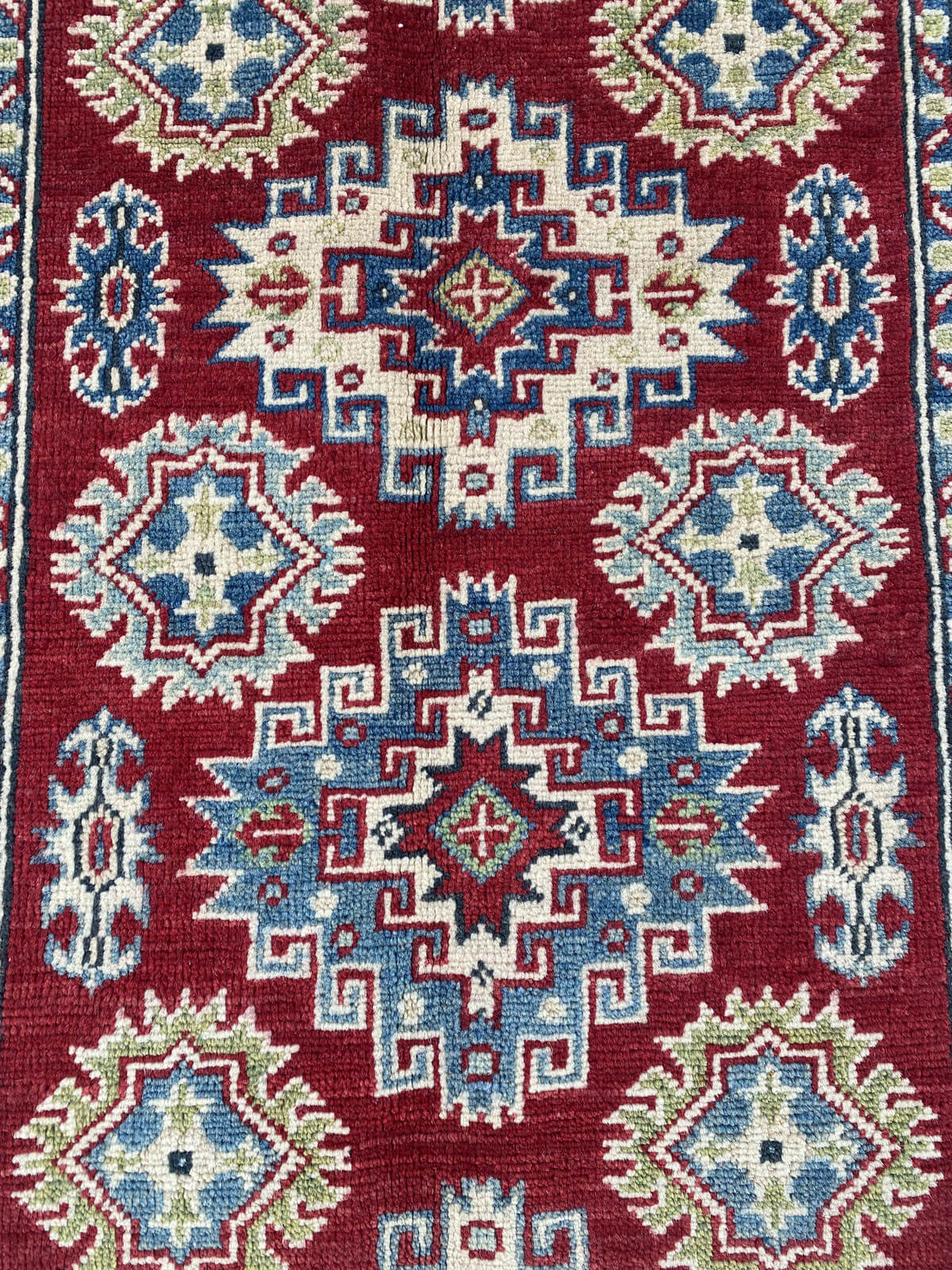 Handmade Traditional Kazak Runner Rug  288 cm x 80 cm   SK#1123