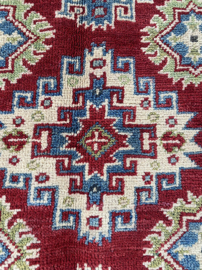 Handmade Traditional Kazak Runner Rug  288 cm x 80 cm   SK#1123