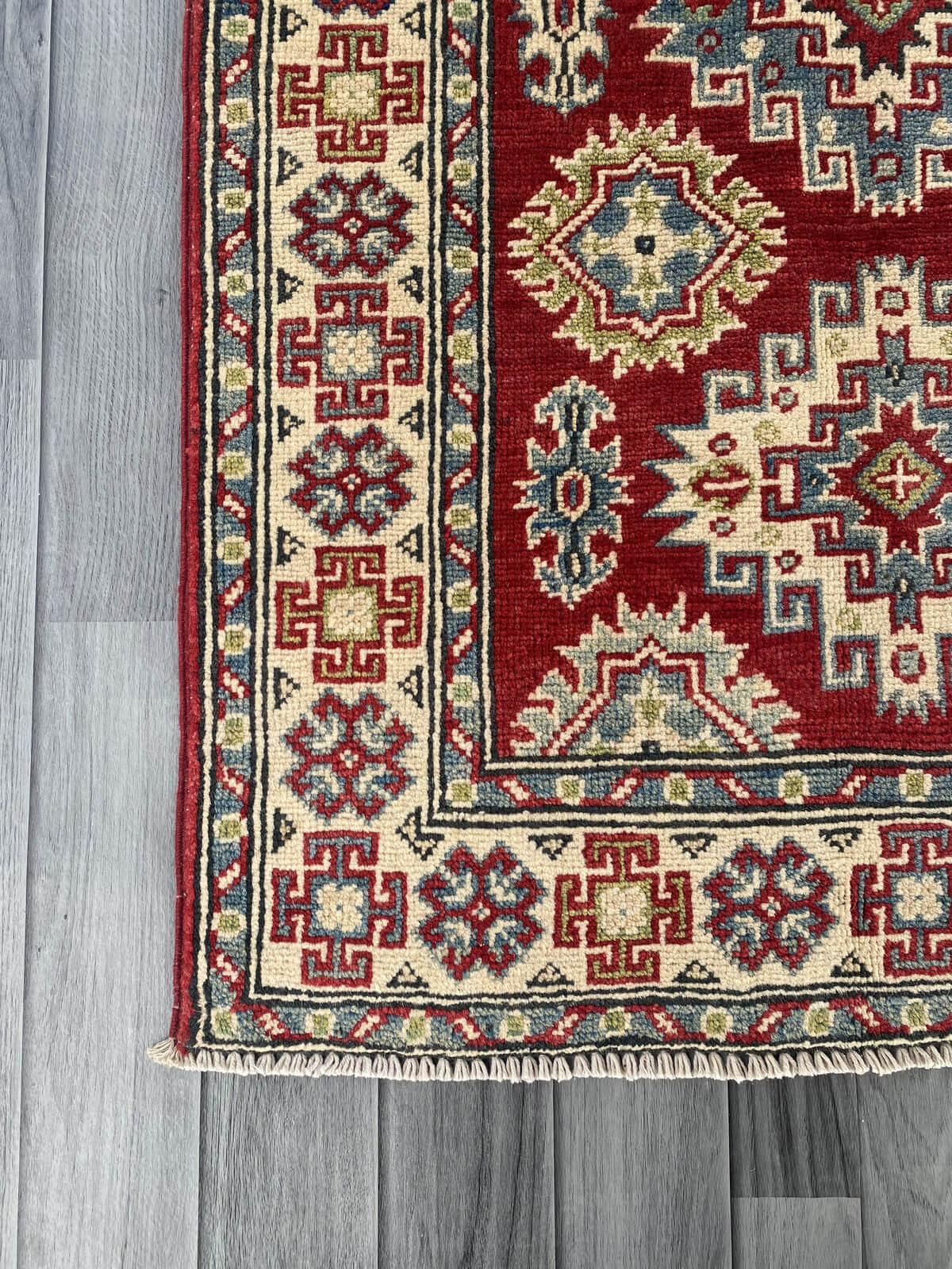 Handmade Traditional Kazak Runner Rug  288 cm x 80 cm   SK#1123
