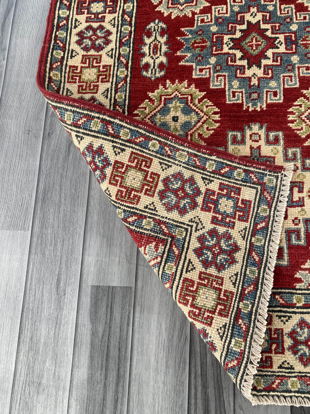 Handmade Traditional Kazak Runner Rug  288 cm x 80 cm   SK#1123