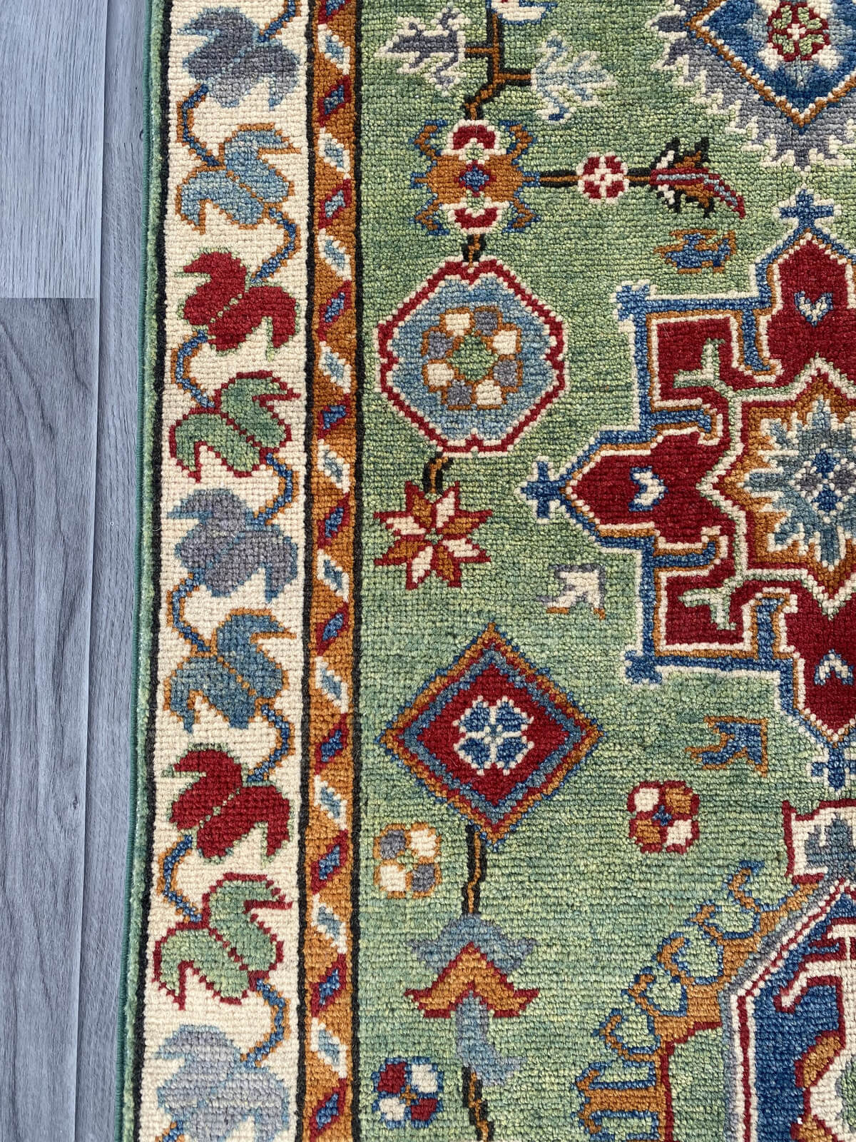 Handmade Traditional Kazak Runner Rug  304 cm x 82 cm  SK#1124