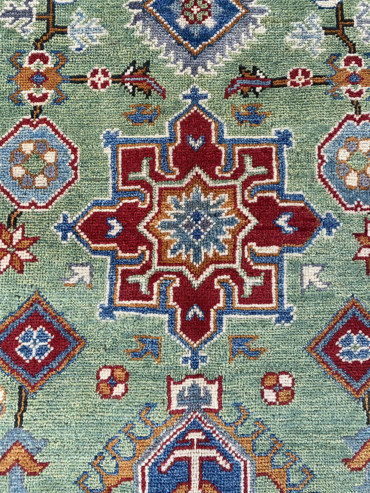 Handmade Traditional Kazak Runner Rug  304 cm x 82 cm  SK#1124