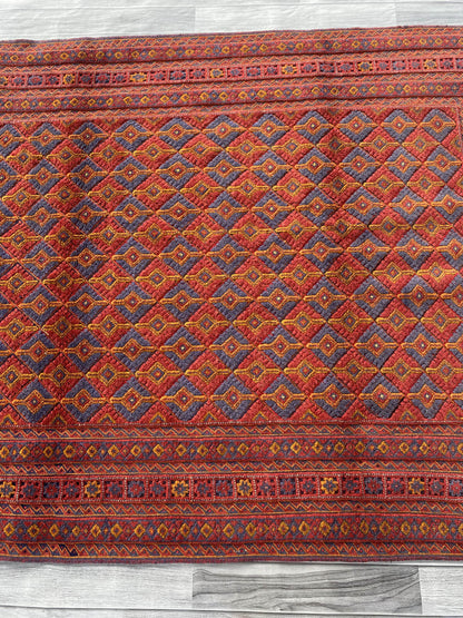 Handmade Afghan Tribal Meshwani Rug 200x145 cm KAS#777