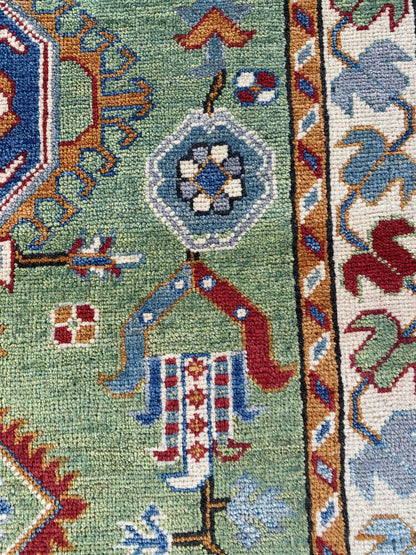 Handmade Traditional Kazak Runner Rug  304 cm x 82 cm  SK#1124