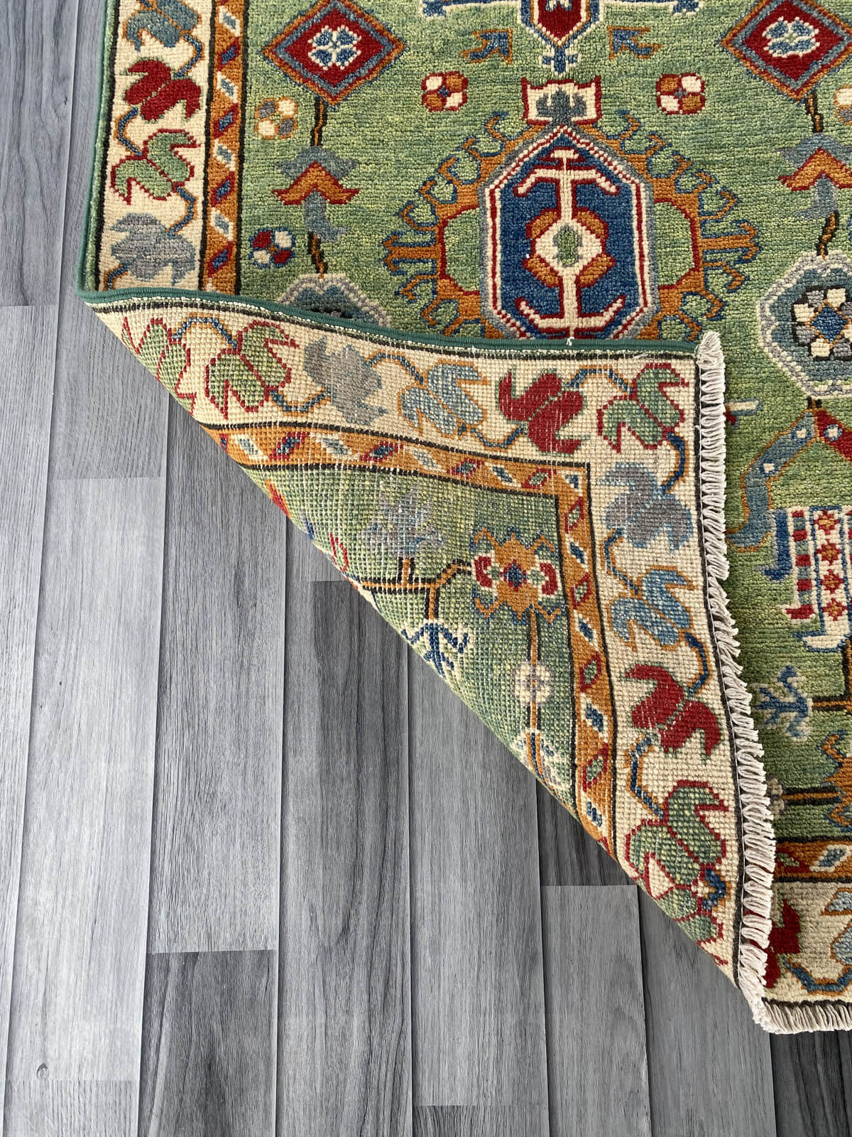 Handmade Traditional Kazak Runner Rug  304 cm x 82 cm  SK#1124