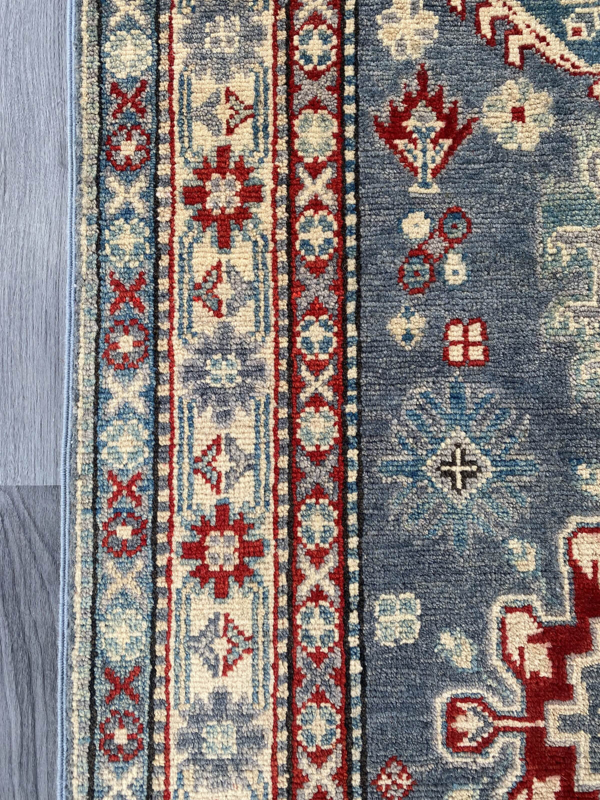 Handmade Traditional Kazak Runner Rug  301 cm x 82 cm  SK#1125